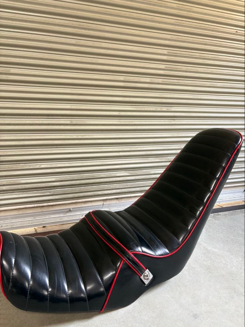 バイク用シート gsx400インパルス三段シート - メルカリ