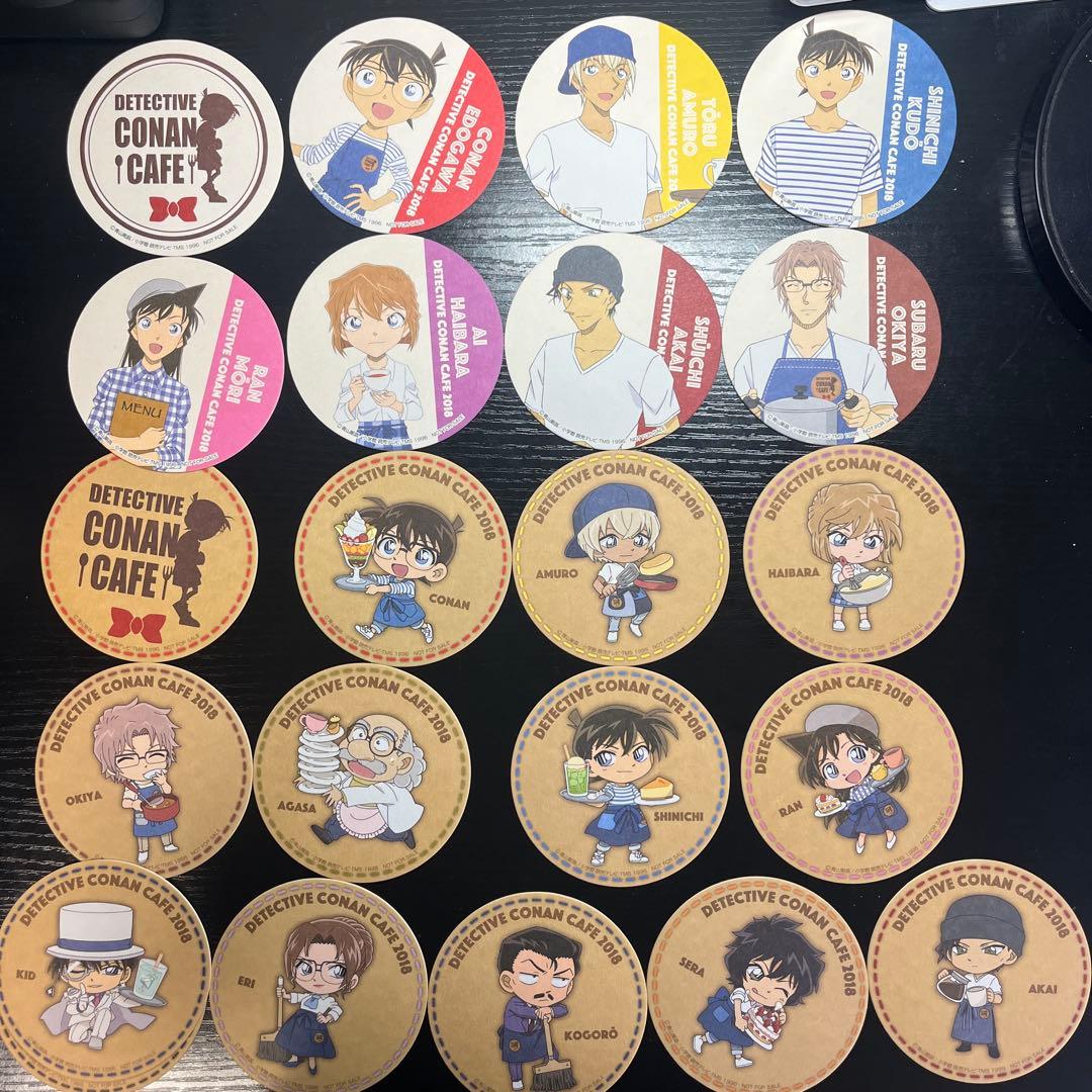 名探偵コナン コースター 21種セット