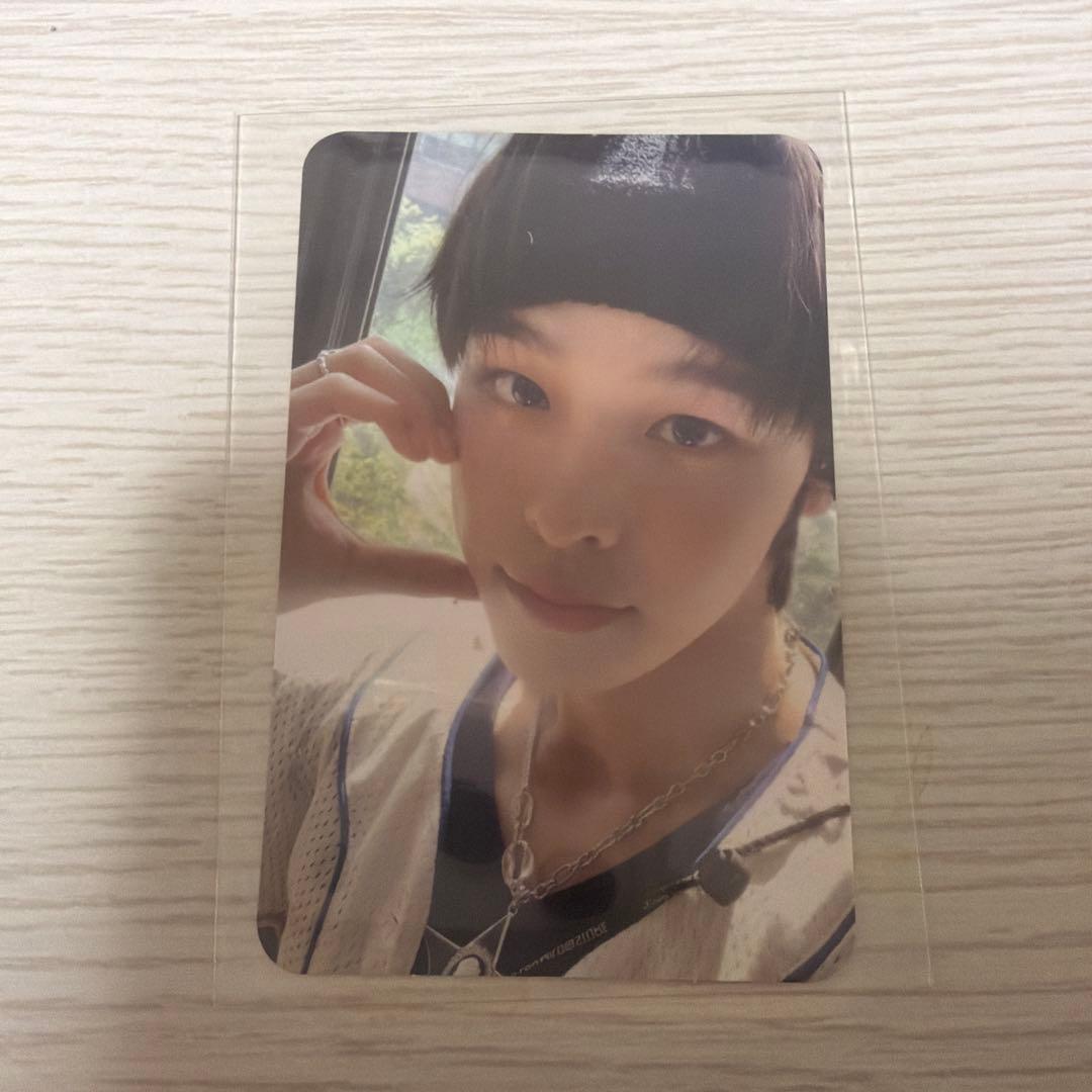 NCT WISH NEW TEAM リク トレカ　Hands up Ver.B