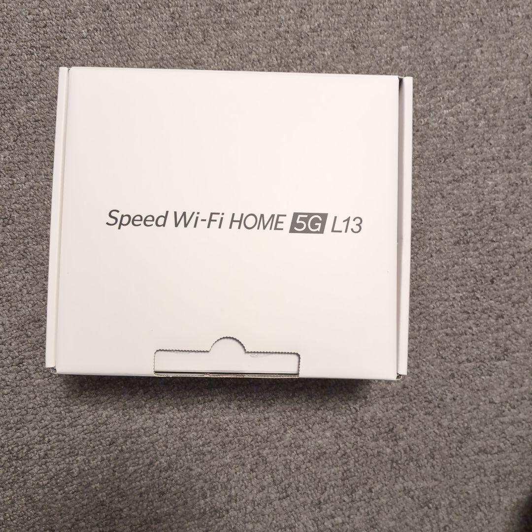 ルーター・ネットワーク機器 speed WiFi  5G L13
