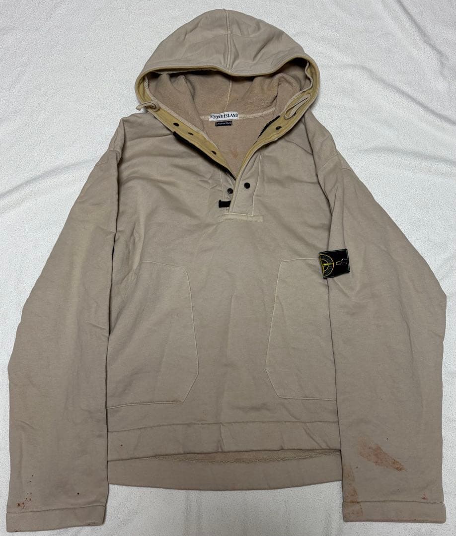 トップス 1998 stone  half zip hoodie