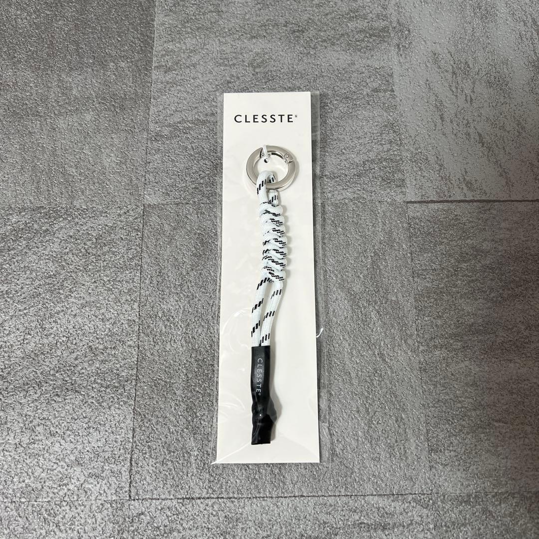 CLESSTE CORD CHARMS 白 white キーチャーム 25SS - メルカリ