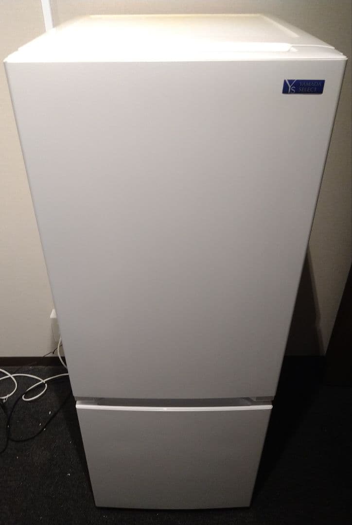 ヤマダセレクト 2ドア冷蔵庫 YRZ-F15G1 ホワイト 右開き・156L