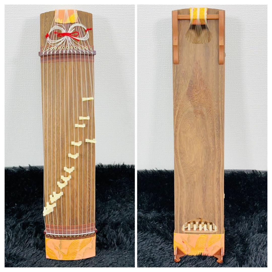 短琴 ミニ琴 二尺琴 13弦 全長約61cm お琴 和楽器 箏 弦楽器 - メルカリ