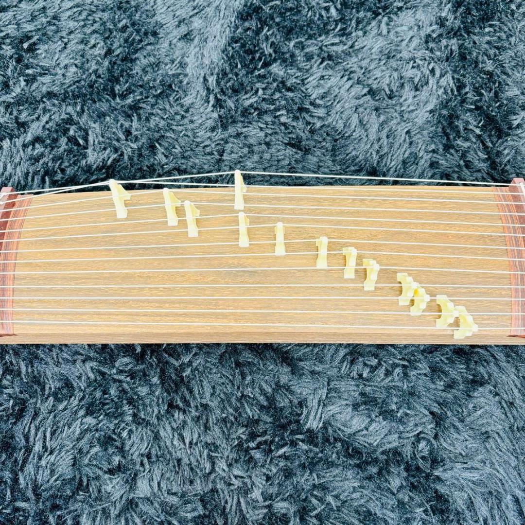 短琴 ミニ琴 二尺琴 13弦 全長約61cm お琴 和楽器 箏 弦楽器 - メルカリ