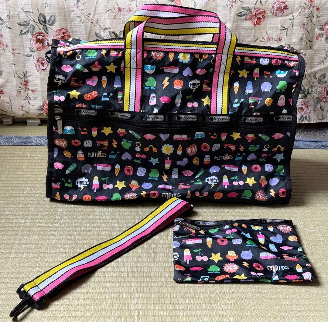 LeSportsac レスポートサック Mウィークエンダー ボストンバッグ