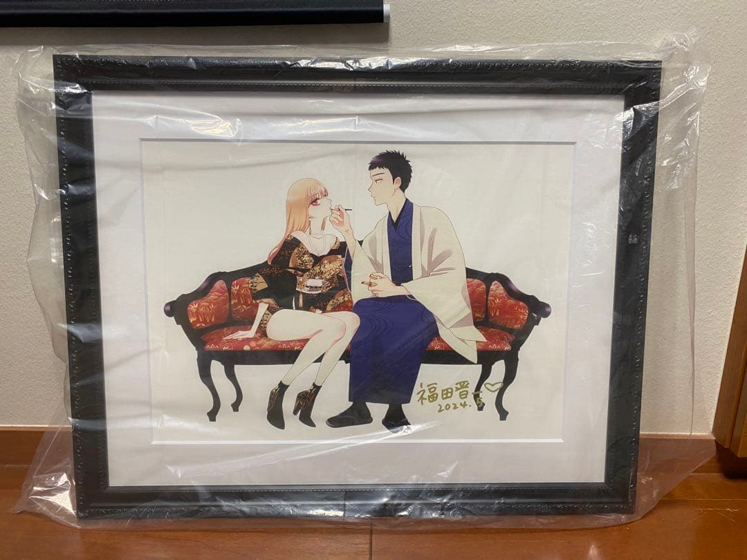 前*子様 着せ恋　5周年　福田晋一　サイン入り複製原画　メインビジュアル
