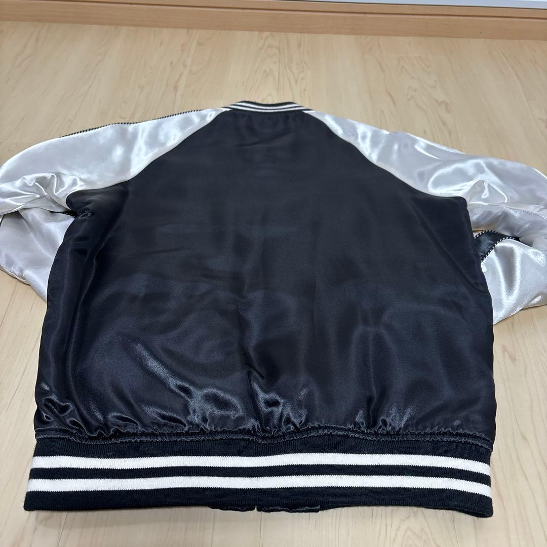 PX AVIREX スカジャン 刺繍 リバーシブル キルティング レディース M