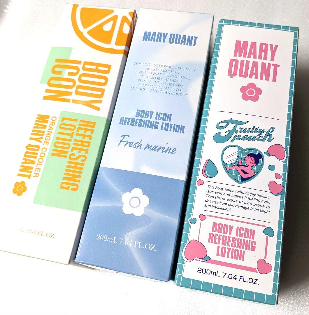マリークワント　ボディ　アイコン　リフレッシング　ローション　セット
