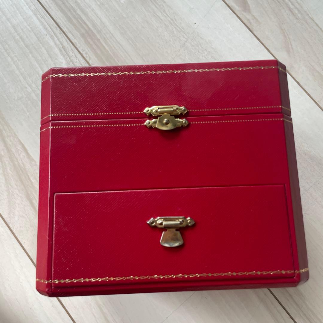Cartier カルティエ 時計ケース ジュエリーボックス 2段 アレンジ済
