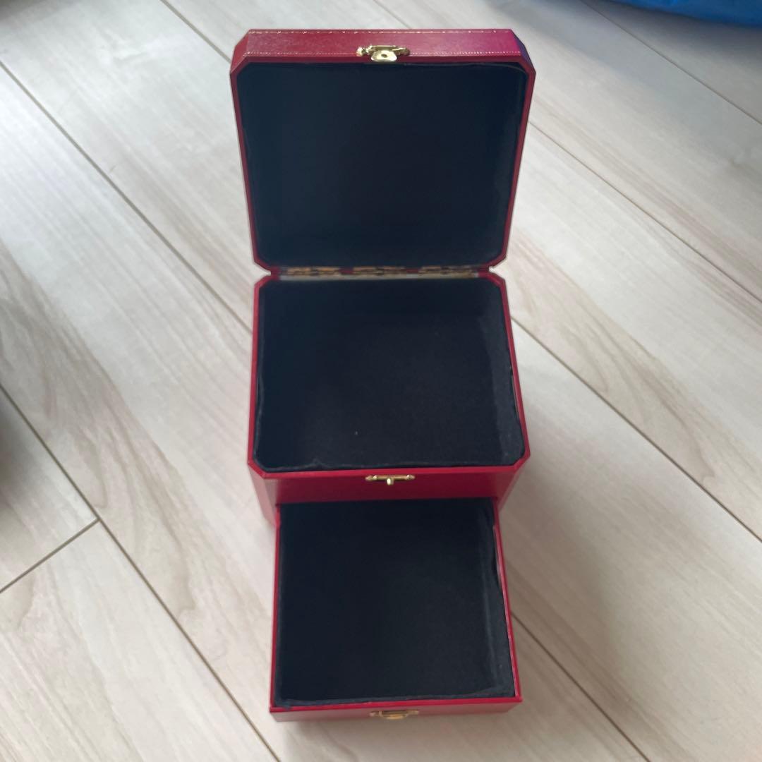 Cartier カルティエ 時計ケース ジュエリーボックス 2段 アレンジ済