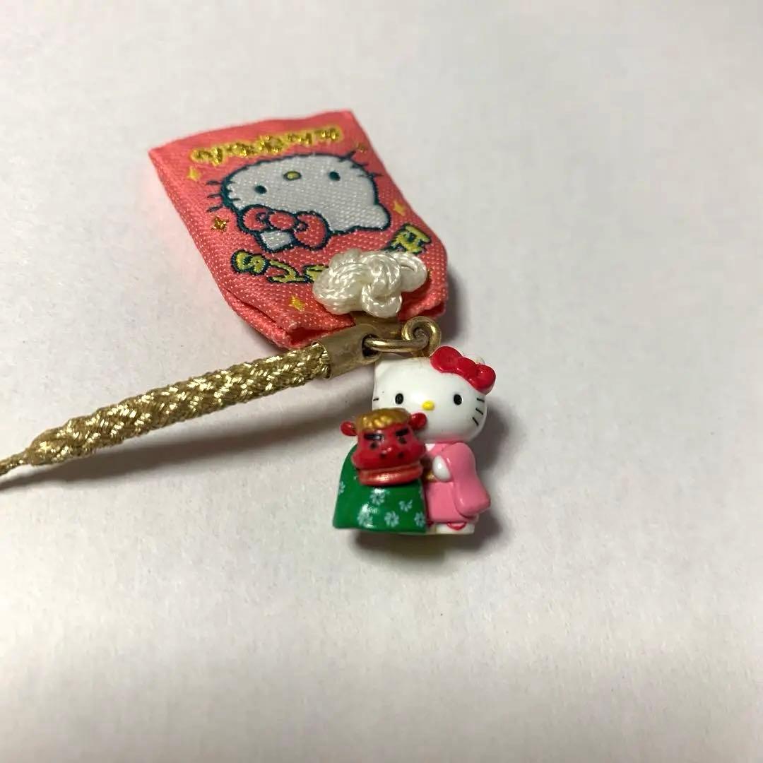 ハローキティ 根付 ストラップ 縁起もんシリーズ 獅子舞 - メルカリ