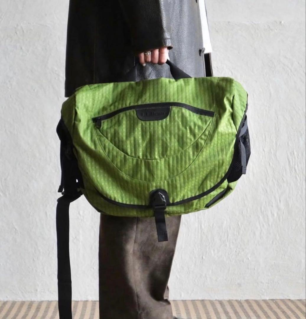 バッグ L.L.Bean/00s nylon messenger bag