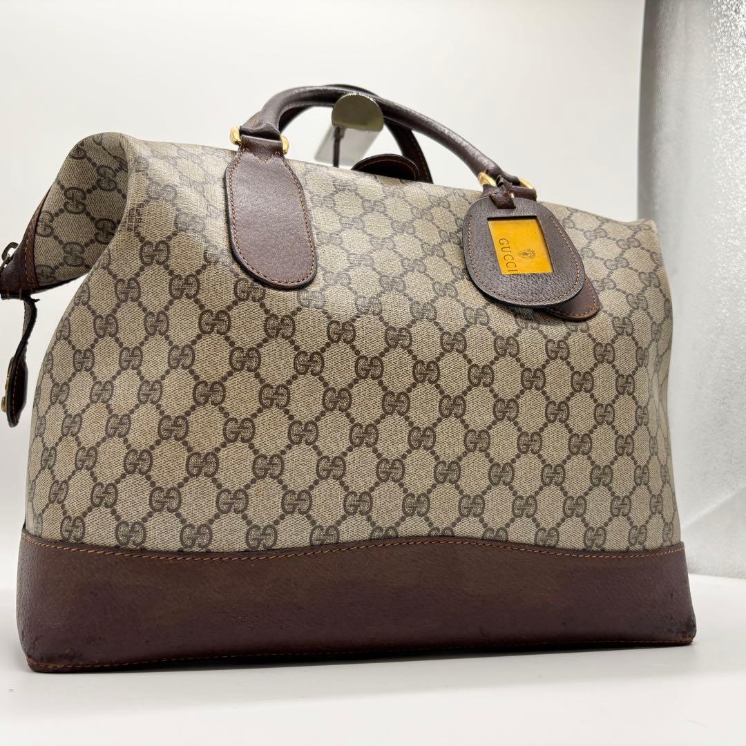 希少 ✨ GUCCI ボストンバッグ PVC GGスプリーム GUCCI - GUCCI グッチ ボストンバッグ ミディアム ダッフルバッグ GG