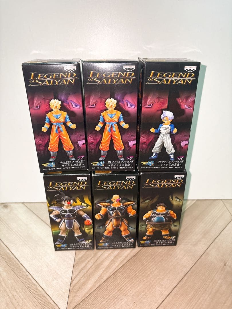 ドラゴンボール　コレクタブルフィギュア　6箱