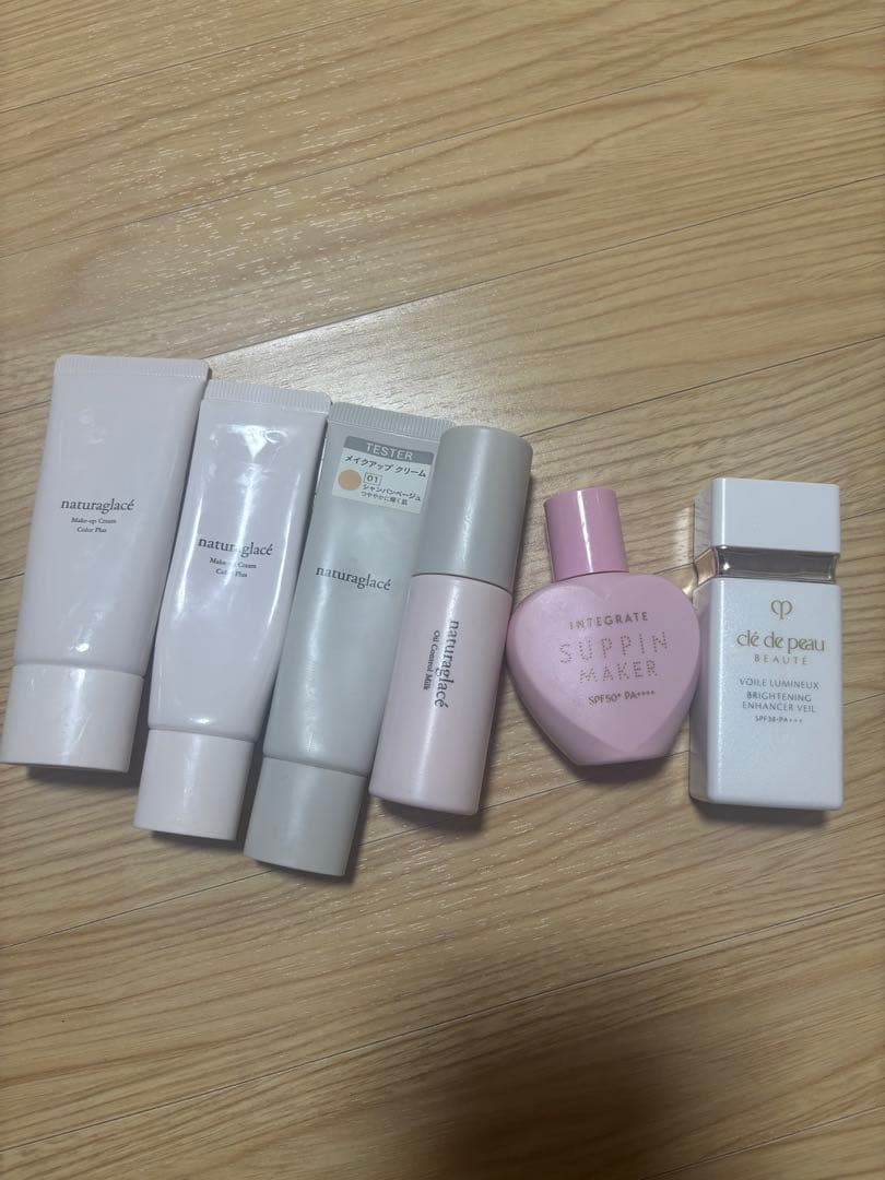 メイクアップクリーム　下地　ファンデーション　セット