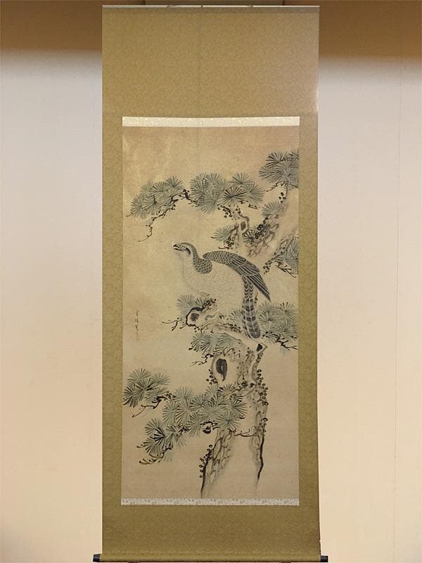 ★古美術！　小野雲鵬 松鷹図 松鷹図 文化遺産オンライン