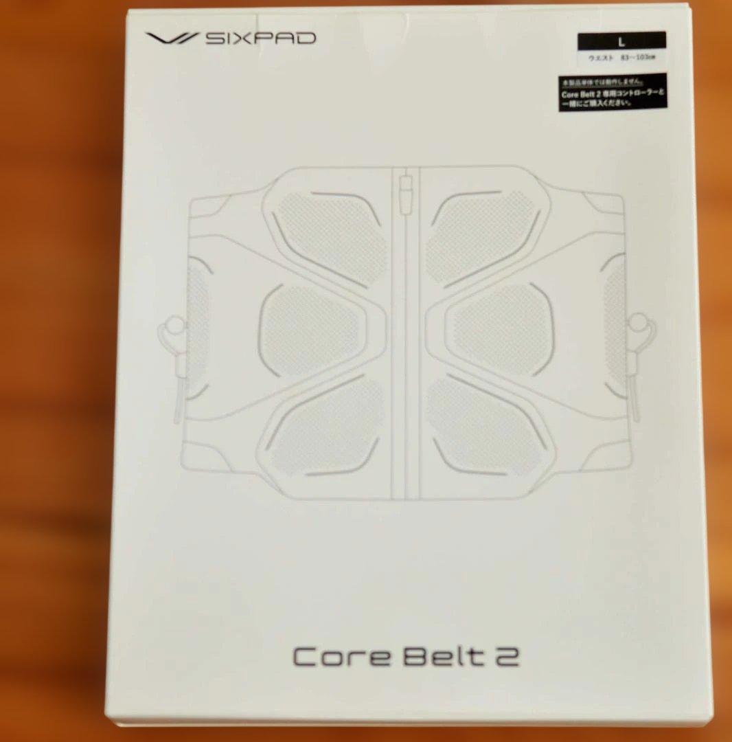 SIXPAD Core Belt 2 Lサイズ 黒 シックスパッド コアベルト2（Core Belt 2） お腹まわり（腹筋・脇腹