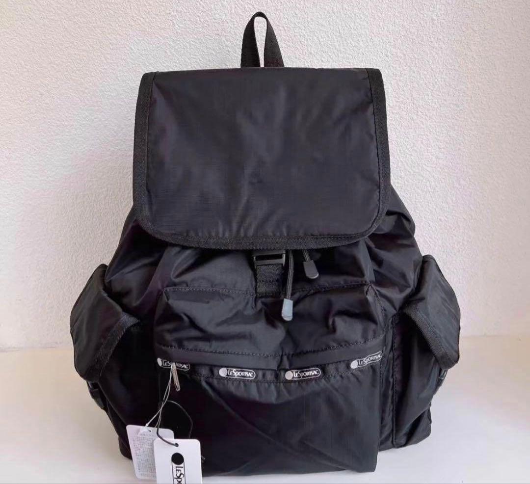 新品　レスポートサック リュック 7839 　 ブラック レスポートサック LeSportsac CR URBAN BACKPACK （ブラックC