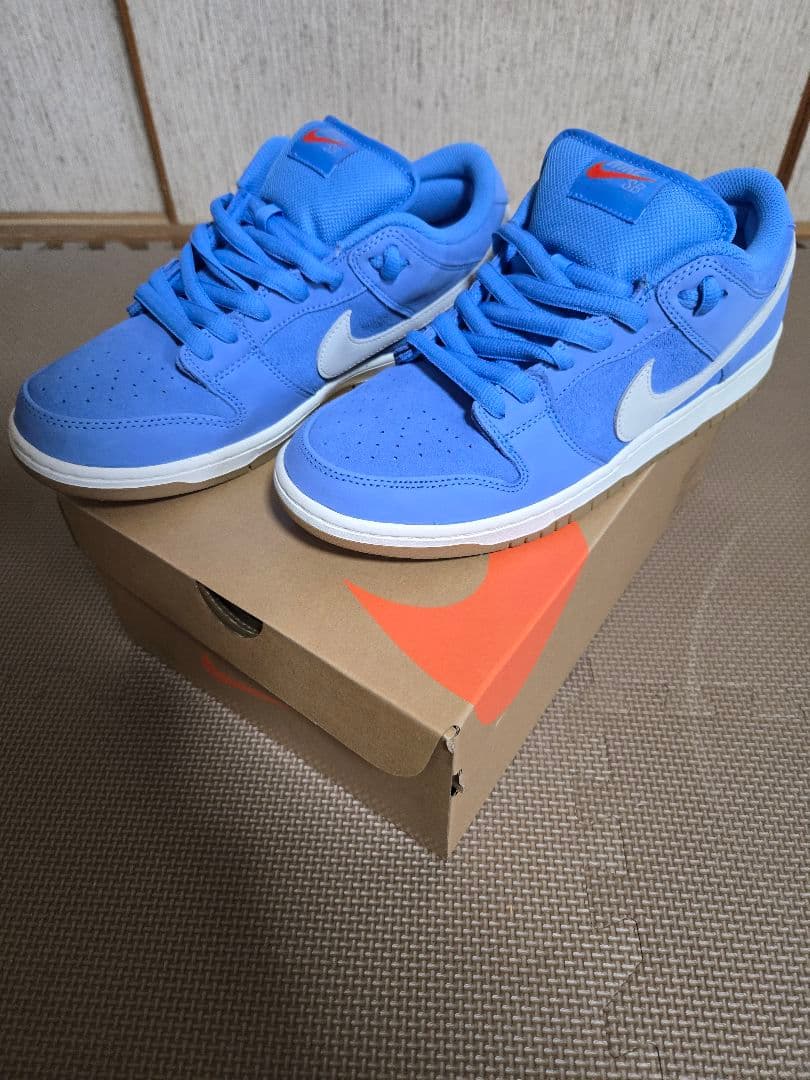スケートボード Nike sb Dunk Low UNIVERSITY BLUE 28.0cm