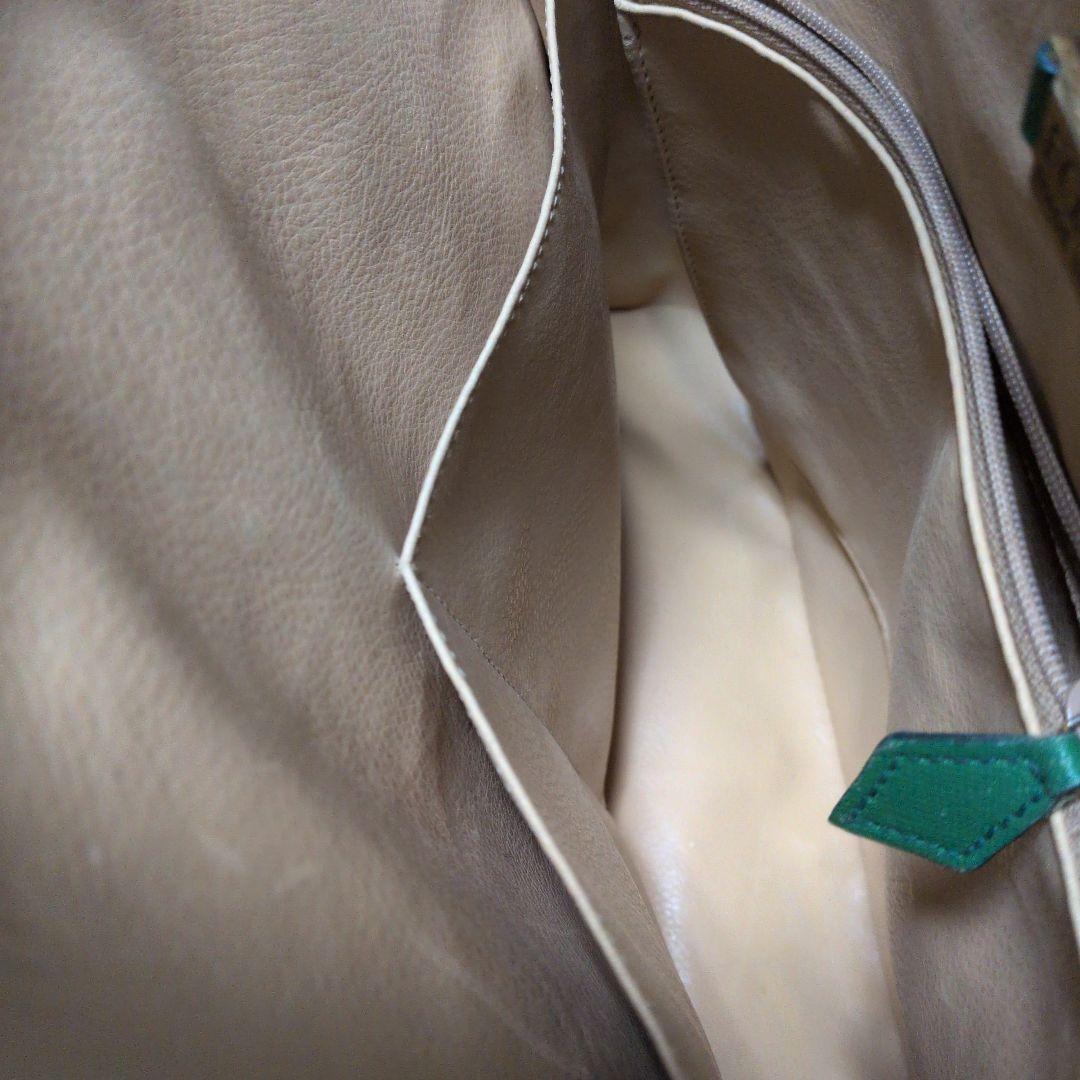 MADE IN ITALY FOXEY ハンドバッグ グリーン マカロン - メルカリ