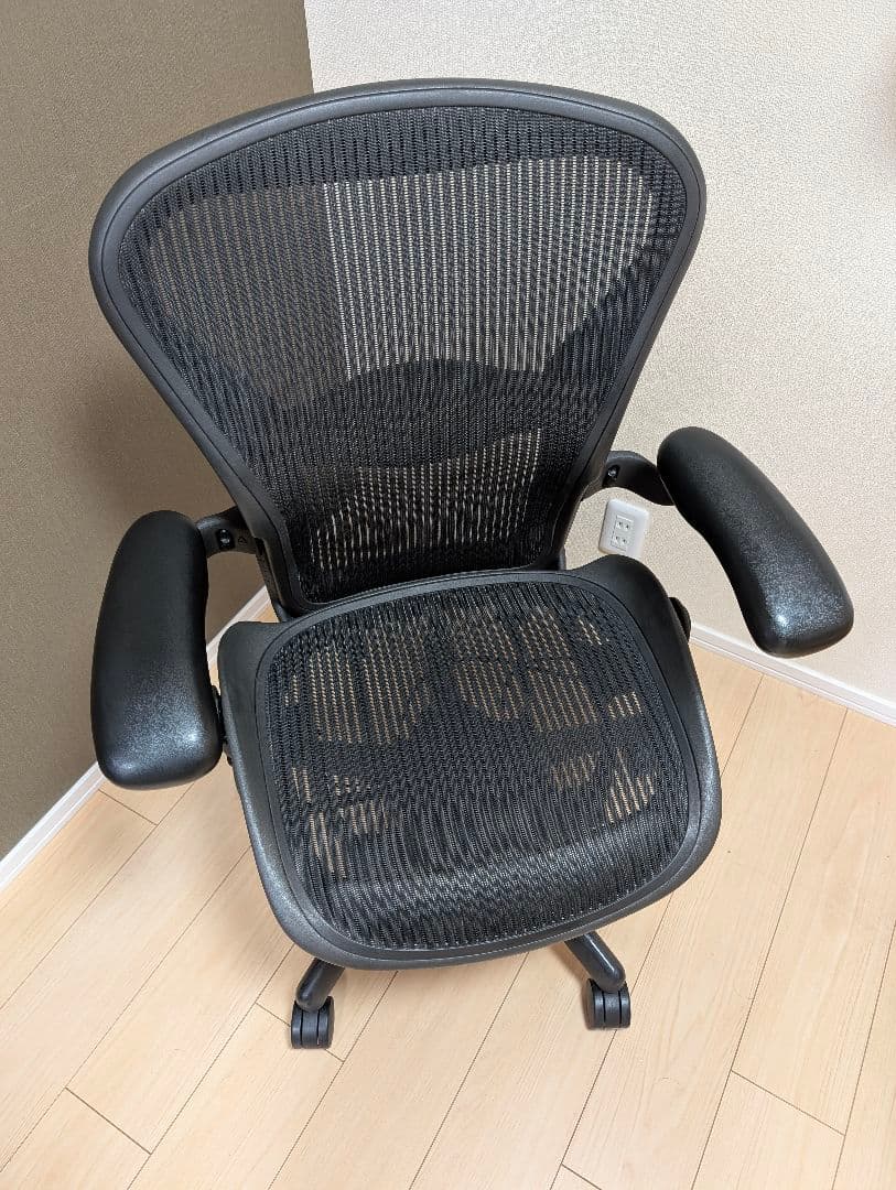 【直接引取価格/配送も可】ハーマンミラー アーロンチェア Bサイズ フル装備