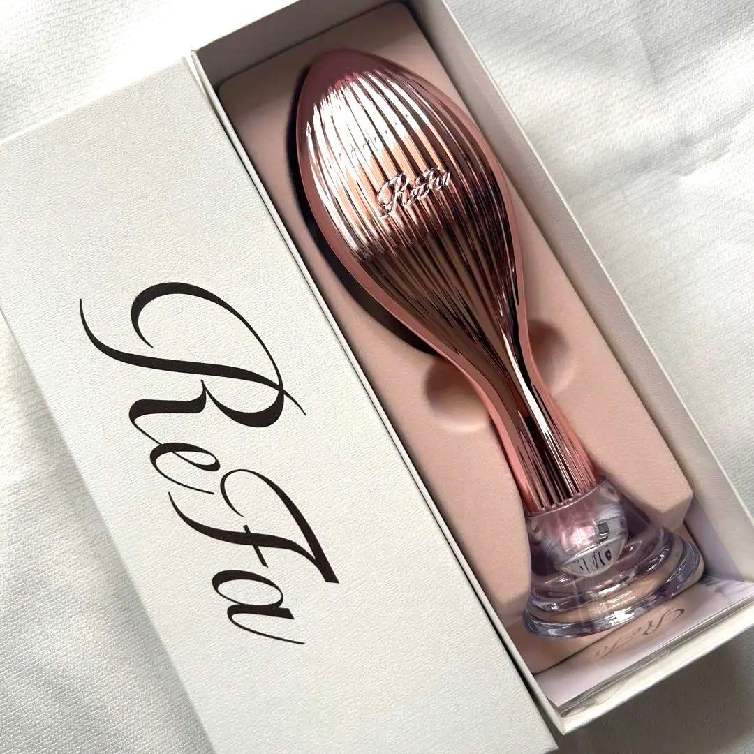 【新品未使用品】リファエールブラシレイ　ローズゴールド