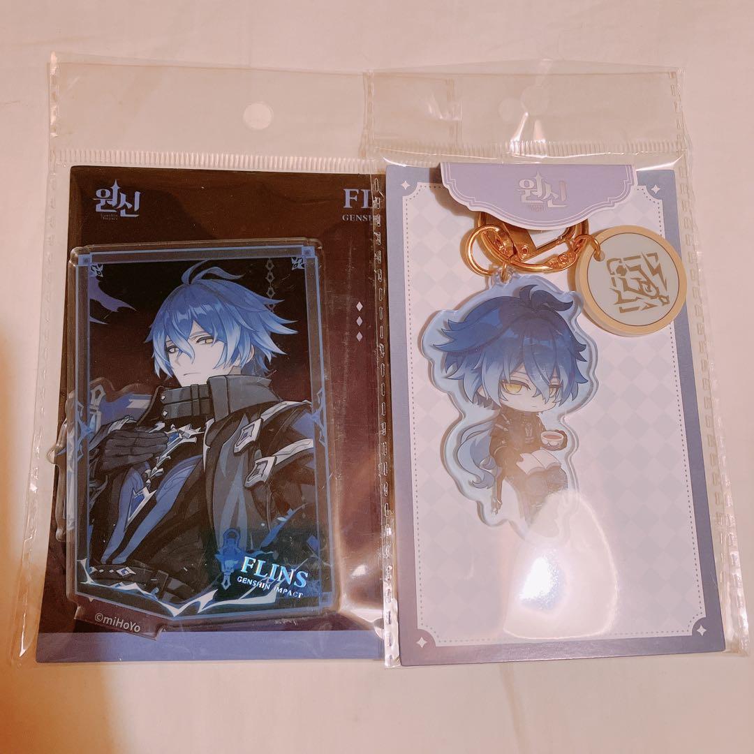 原神　韓国　PC ラウンジ　アクリルキーホルダー　アクリルスタンド　フリンズ