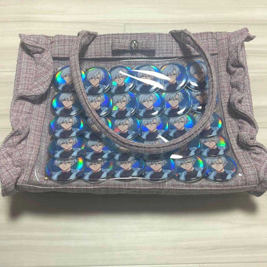 神名雪風 痛バッグ ツイードバッグ 缶バッチ 30個