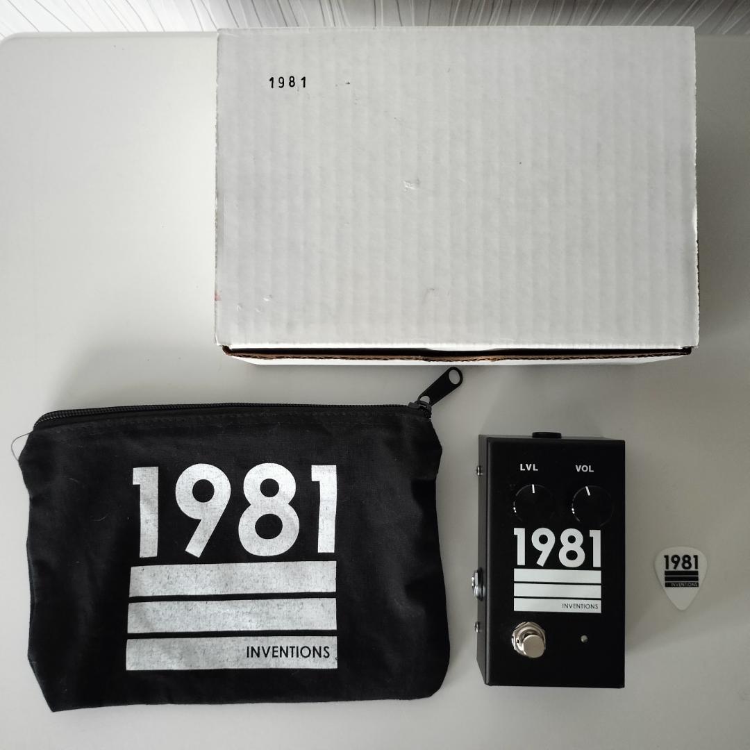 1981 Inventions LVL ローゲイン・ドライブ・ペダル