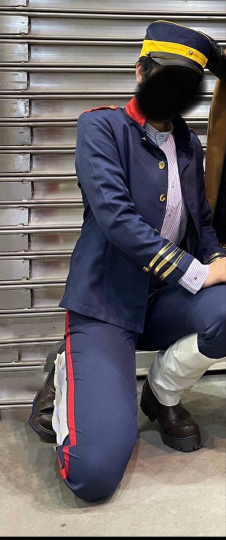 ゴールデンカムイ　宇佐美時重　コスプレ衣装ウィッグ靴フルセット　Lサイズ