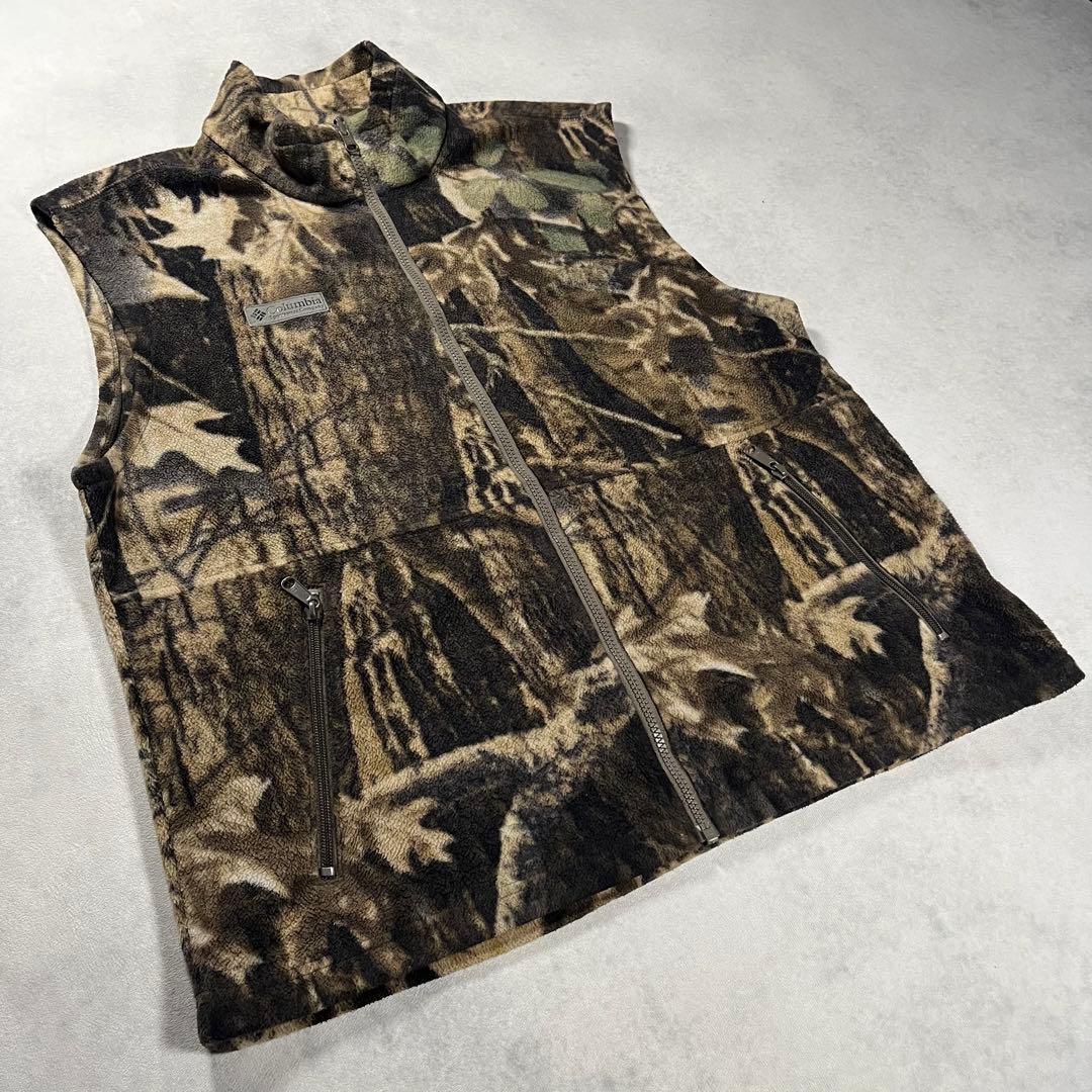 大人気 Columbia コロンビア リアルツリー フリース ベスト
