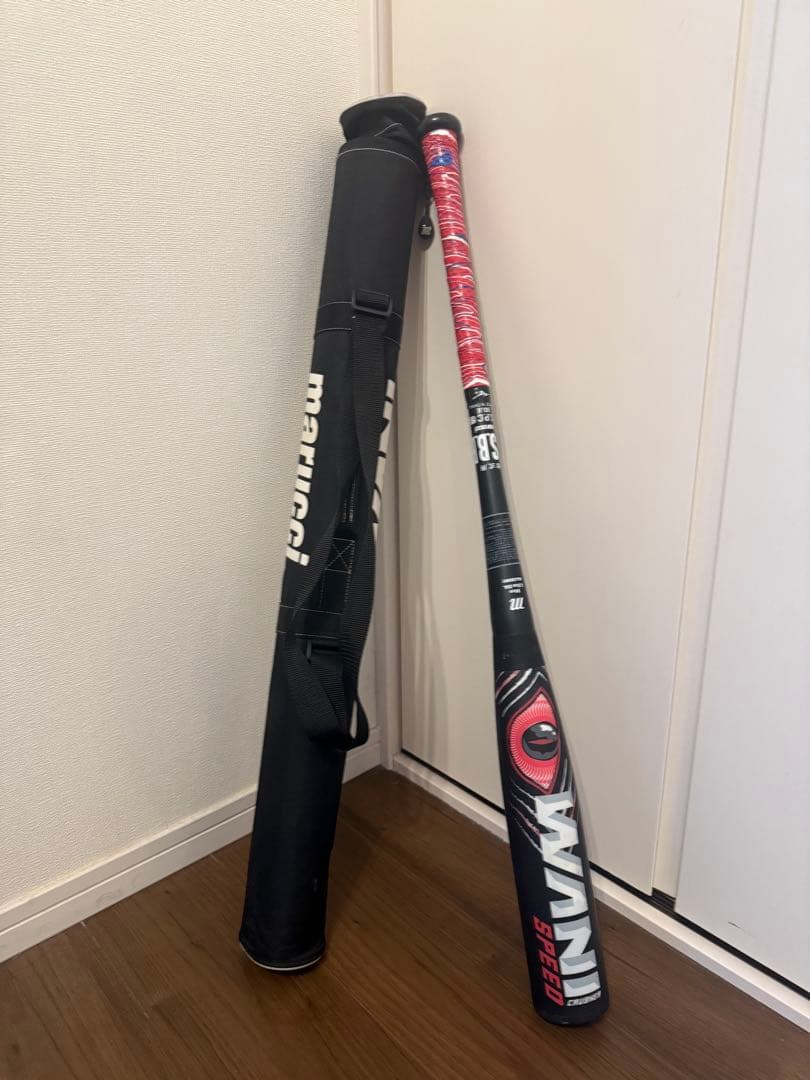 marucci 軟式バット ワニクラッシャー赤84cm710g