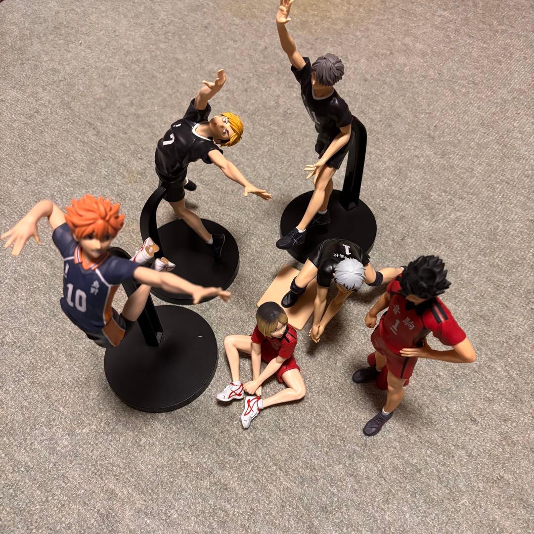 ハイキュー　フィギュアセット　稲荷崎　音駒　烏野