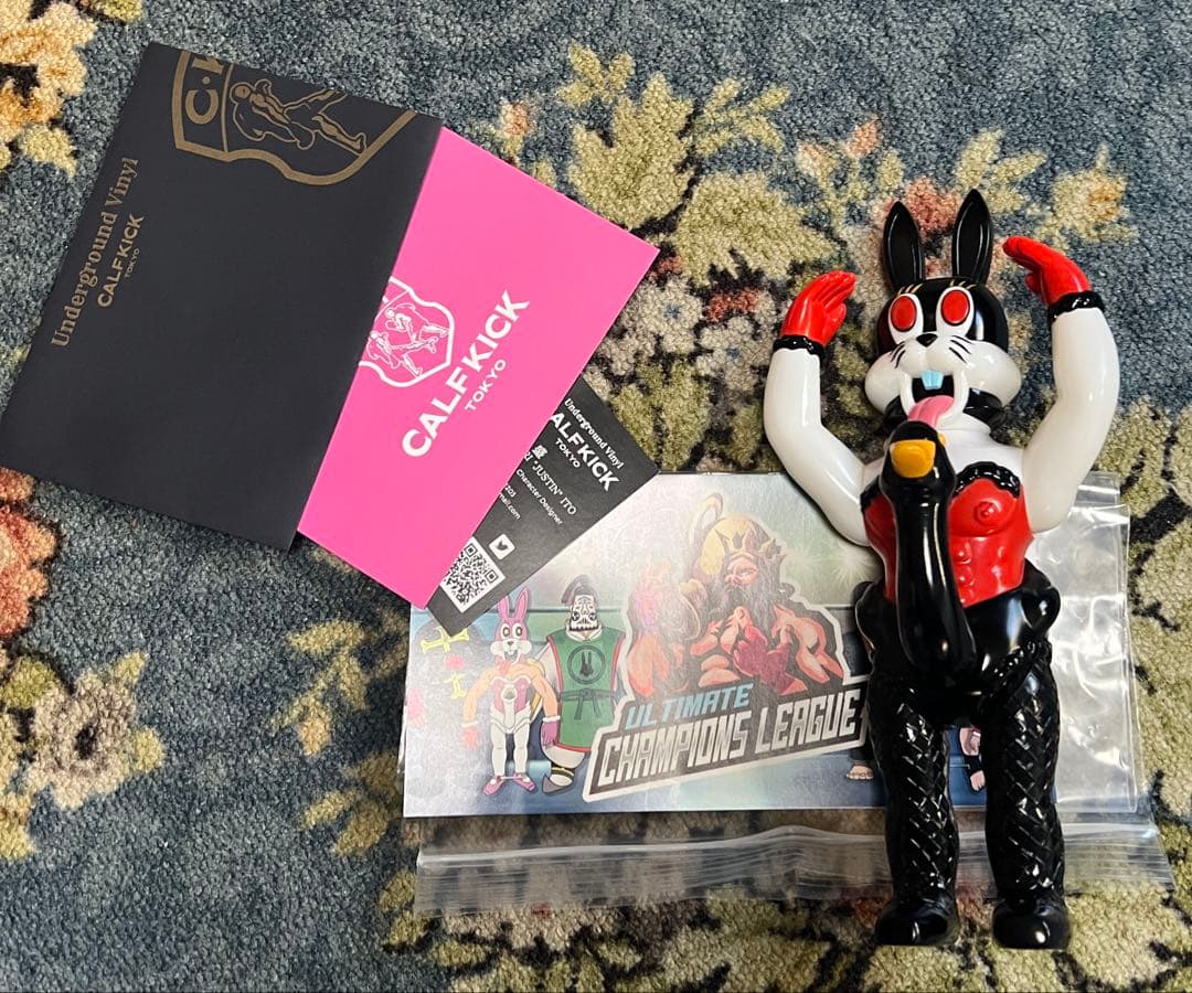 ⭐︎今だけセール！カーフキック東京　エトワール・バニー　第3期　ブラックスワン 送料無料 CALF KICK TOKYO エトワールバニー カーフキック東京