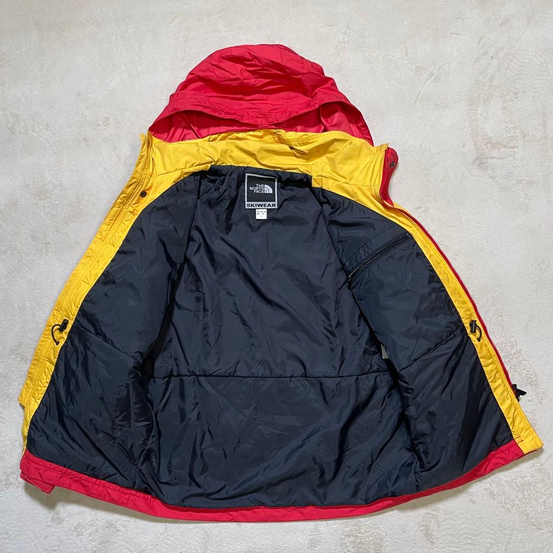 90's ノースフェイス SKI WEAR セットアップ 刺繍ロゴ L相当 - メルカリ