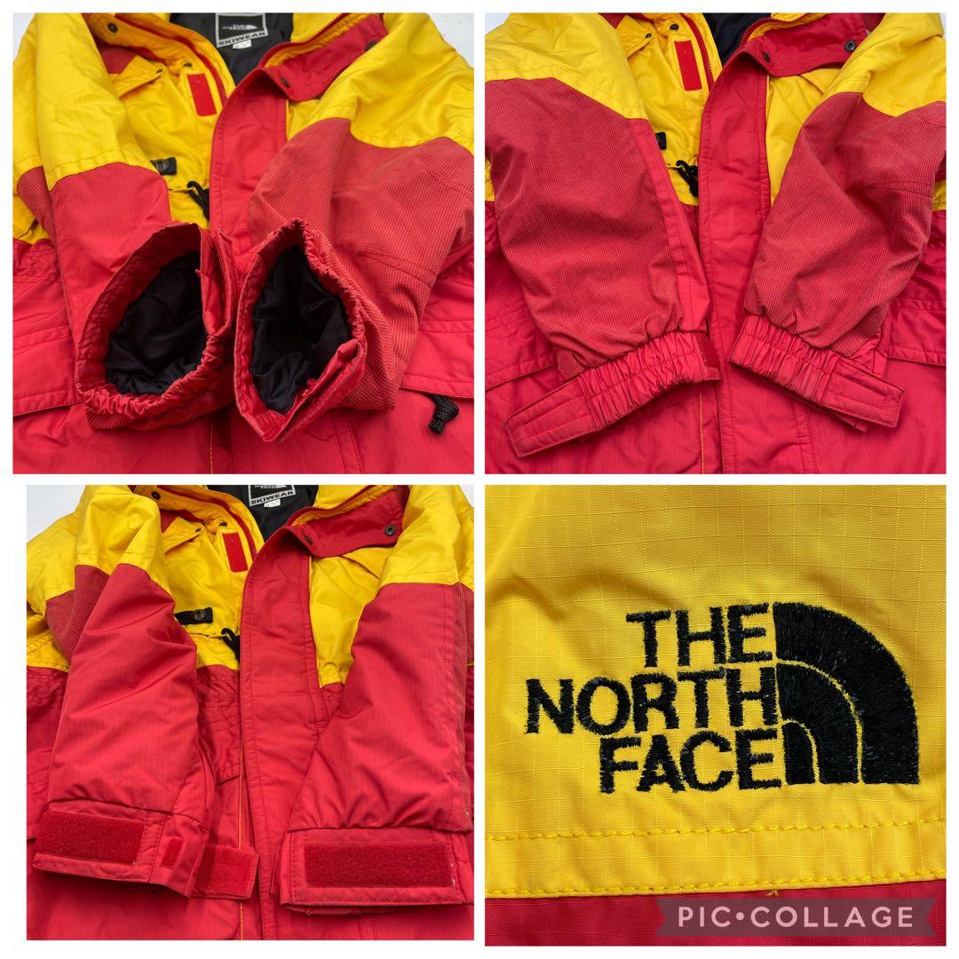 90's ノースフェイス SKI WEAR セットアップ 刺繍ロゴ L相当 - メルカリ