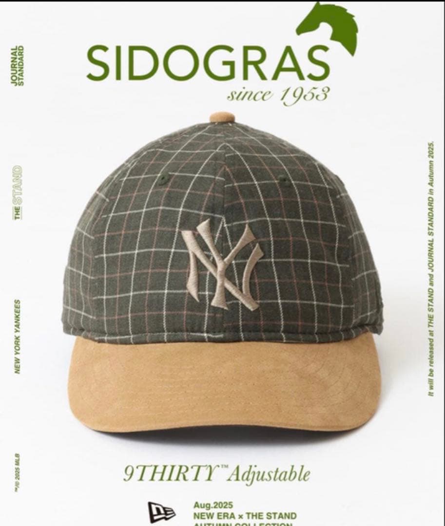 NEW ERA ニューエラ別注 SIDOGRA シドグラス NYY 930