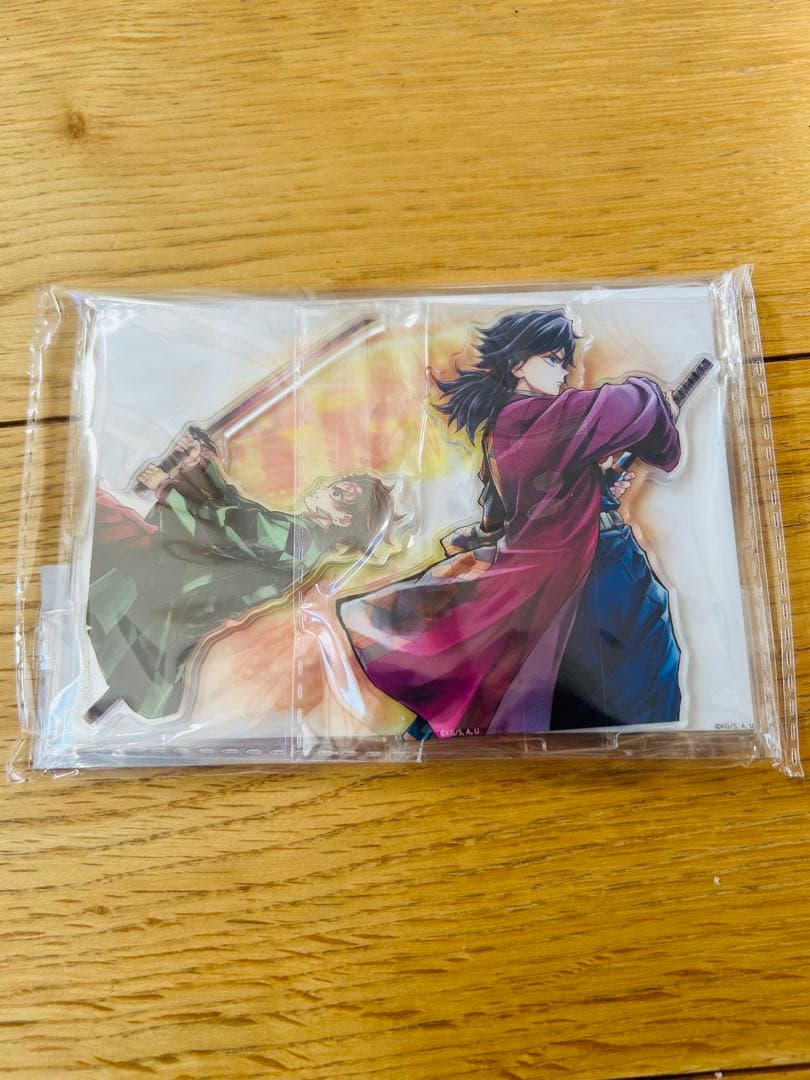 鬼滅の刃 繋ぐ WEBSHOPくじ C賞 アクリルスタンド 義勇 炭治郎 - メルカリ