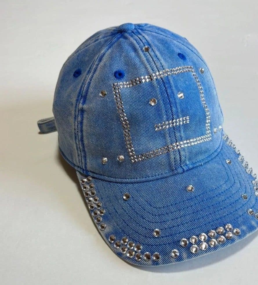 お値下げしましたacne studios ライトストーン フェイスロゴ 帽子