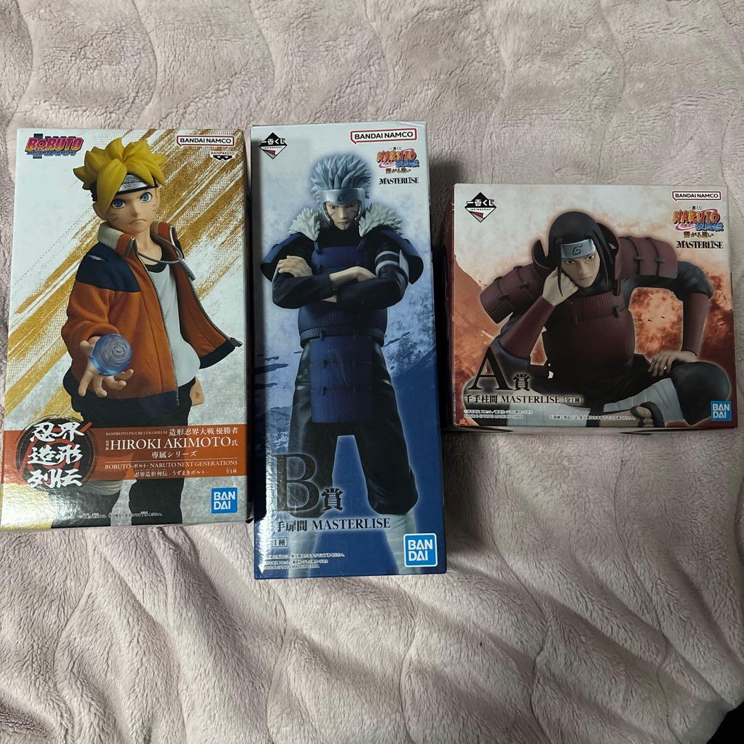 一番くじ NARUTO 繋がる思い A賞 千手柱間 B賞 千手扉間 ボルト - メルカリ