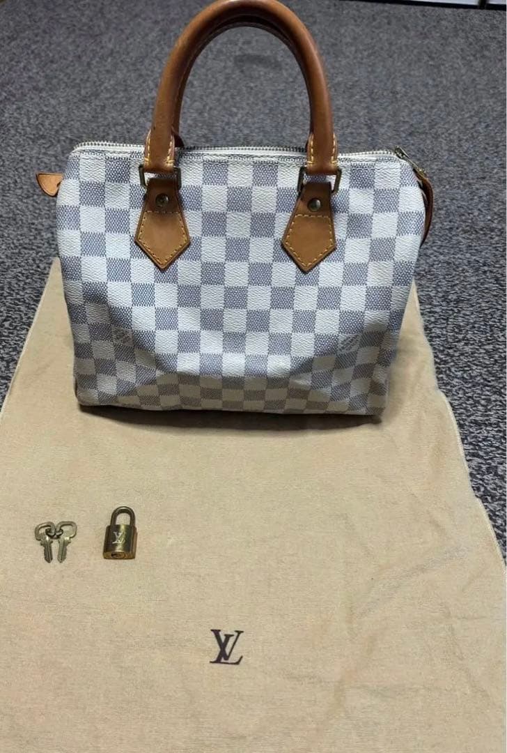 LOUIS VUITTON ルイヴィトン ダミエ アズール スピーディ25