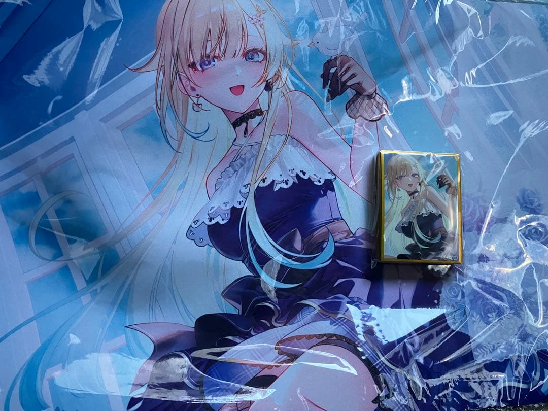 遠坂あさぎ　スリーブ　プレイマット　ぶいすぽっ！　藍沢エマ　W8