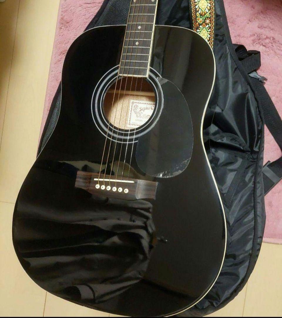 アコースティックギター Sepia Crueケース付き