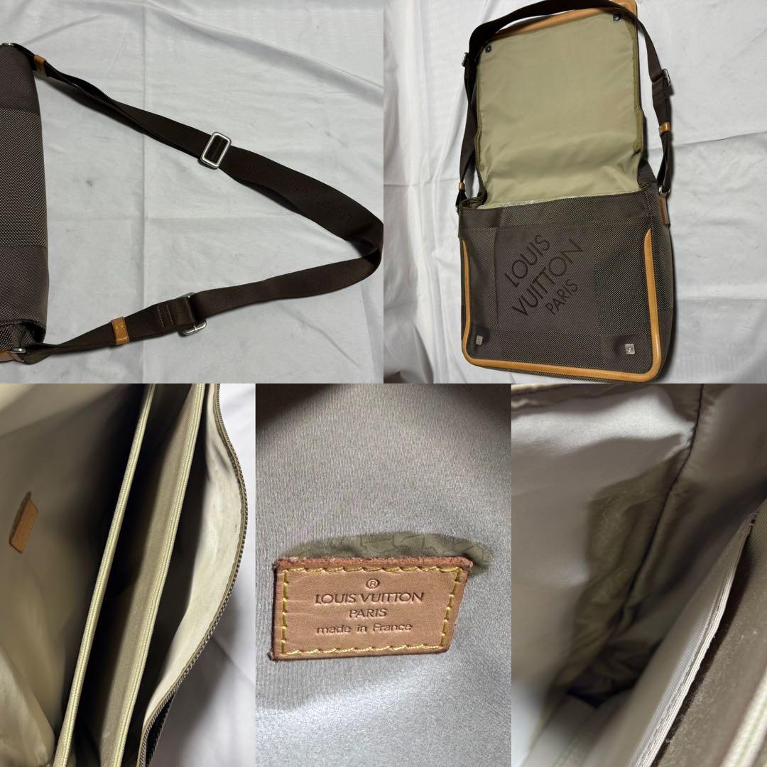 A4 ルイヴィトン メッセンジャーバッグ メサジュ ダミエ ジュアン