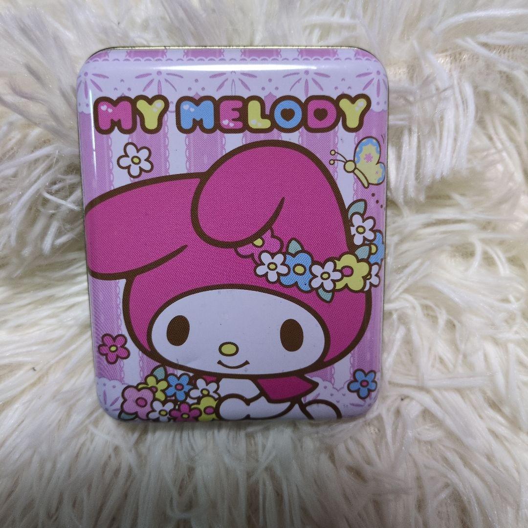 レア☆サンリオ☆マイメロディ 角缶 お菓子ケース ピンク - メルカリ