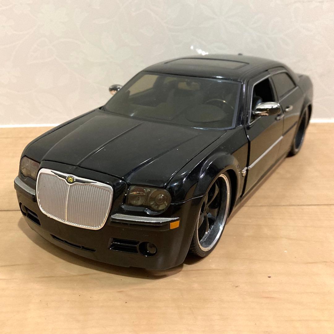 ミニカー JADA DUB CITY KUSTOM$ Chrysler 300C 1/18 Jada Toys Dub City - Chrysler 300C Hard Top (1:18, Blue) 90333