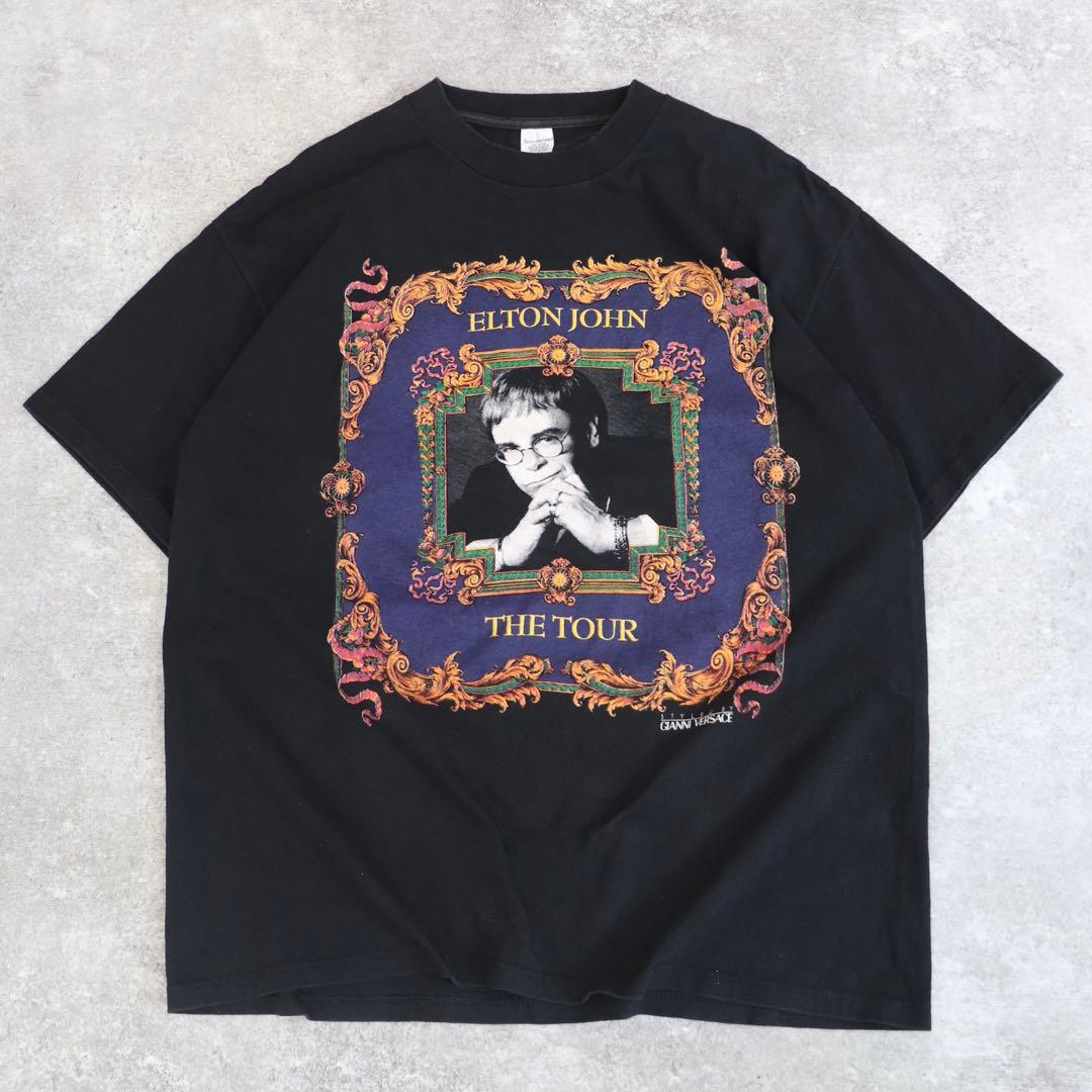 ヴィンテージ ヴェルサーチ エルトンジョン ELTON JOHN Tシャツ - メルカリ