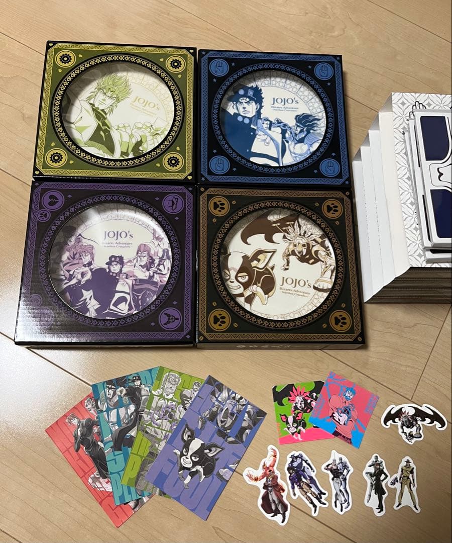 スシロー　ジョジョの奇妙な冒険　コラボ皿　4枚コンプリート