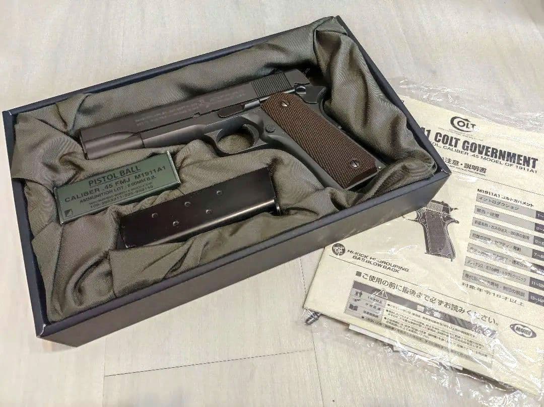 東京マルイ ガスブロ M1911A1 コルトガバメント ガンパワー BBローダー
